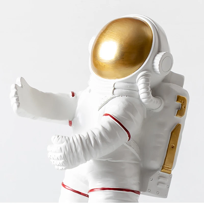 Stojak na butelkę wina w kształcie astronauty z hełmem - ujęcie produktu