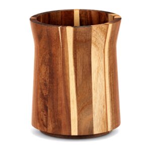 Obrotowy drewniany pojemnik na przybory kuchenne do kuchni i jadalni - Large-1Pc