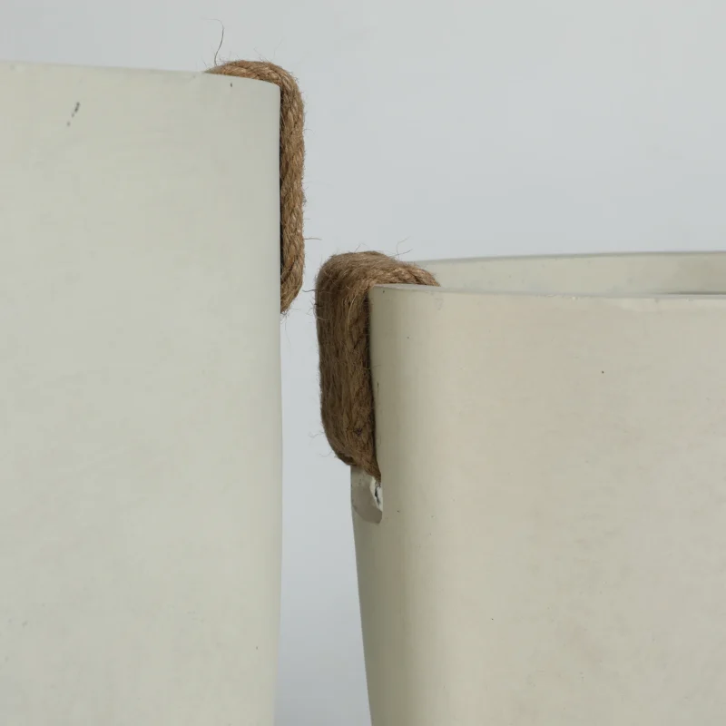 Doniczka dekoracyjna okrągła 33 cm ceramiczna
