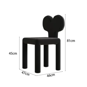 Krzesło do jadalni minimalistyczne nordyckie
