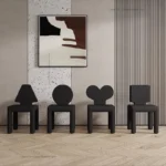 Krzesło do jadalni minimalistyczne nordyckie