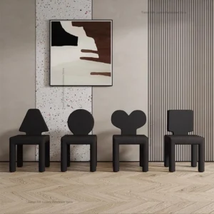 Krzesło do jadalni minimalistyczne nordyckie