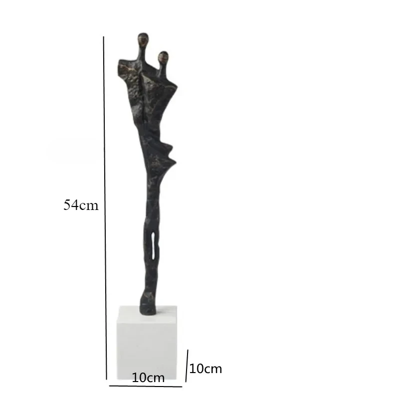 Figurka dekoracyjna metalowa