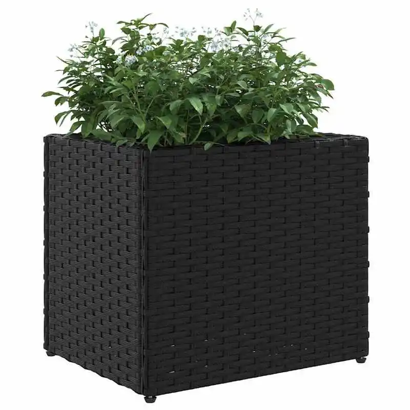 Doniczka dekoracyjna 2 szt. 32 cm rattanowa