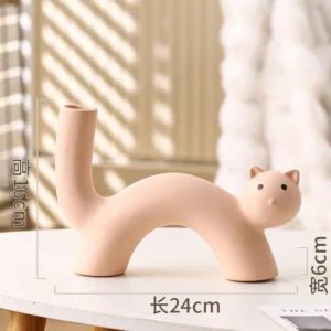 Ceramiczny wazon dekoracyjny