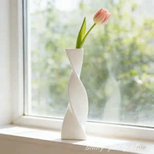 Ceramiczny wazon dekoracyjny 3 szt. w kształcie kosmity