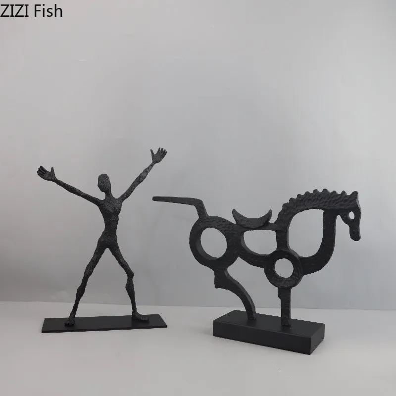 Abstrakcyjna figurka postaci w pozie sportowej - ujęcie produktu