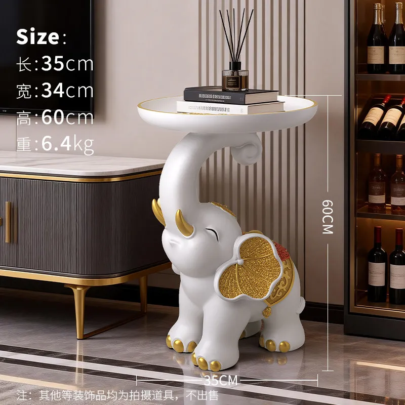 Stolik kawowy 34 cm z żywicy