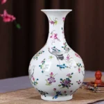Ceramiczny wazon dekoracyjny porcelanowy, mały