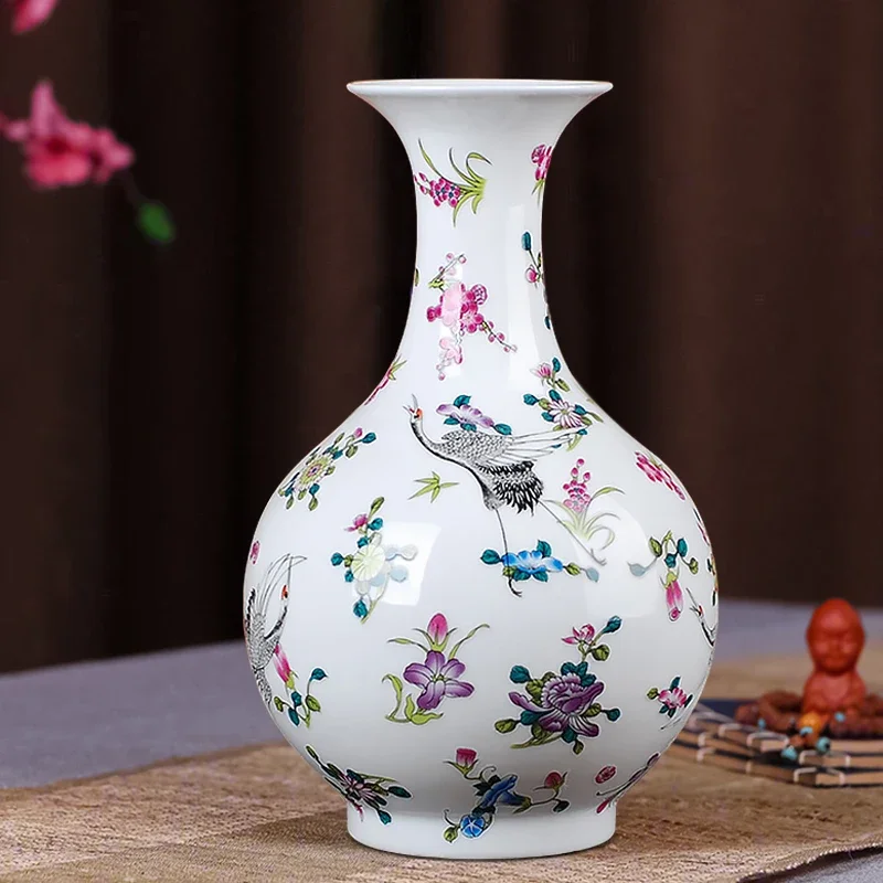 Ceramiczny wazon dekoracyjny porcelanowy, mały