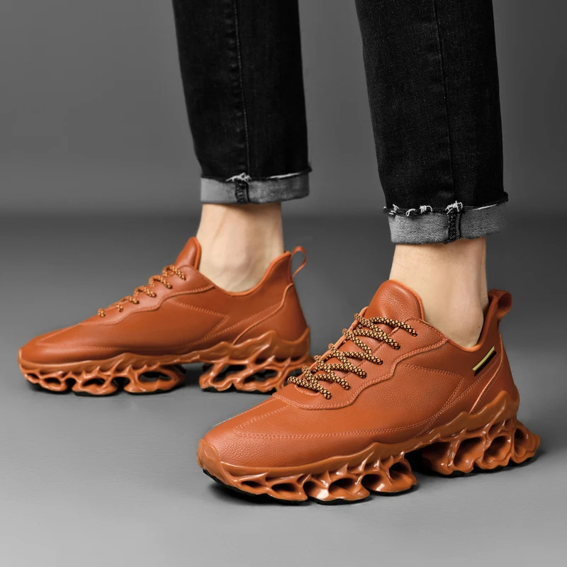 Męskie sneakersy casualowe tenisowe