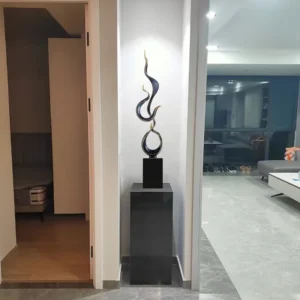 Figurka dekoracyjna metalowa