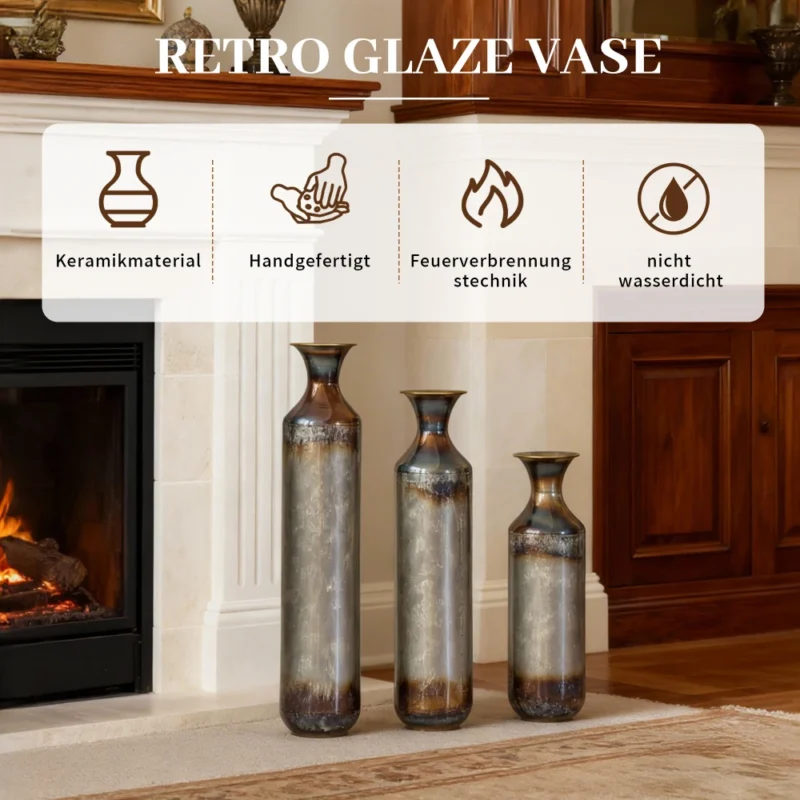 Wazon dekoracyjny z pokrywką