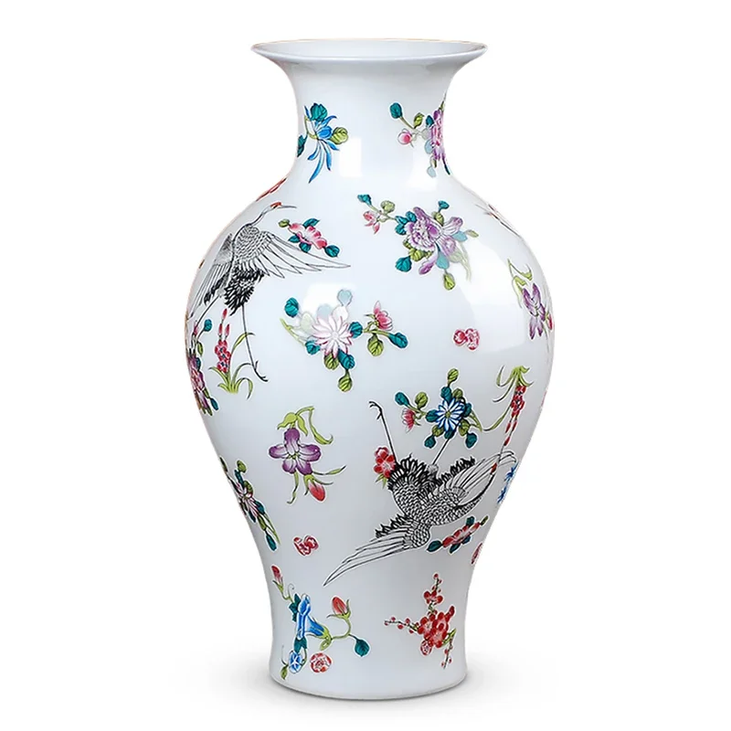 Ceramiczny wazon dekoracyjny porcelanowy, mały