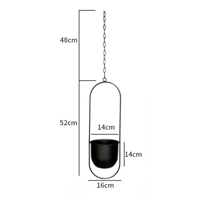 Wisząca dekoracja ogrodowa metalowa
