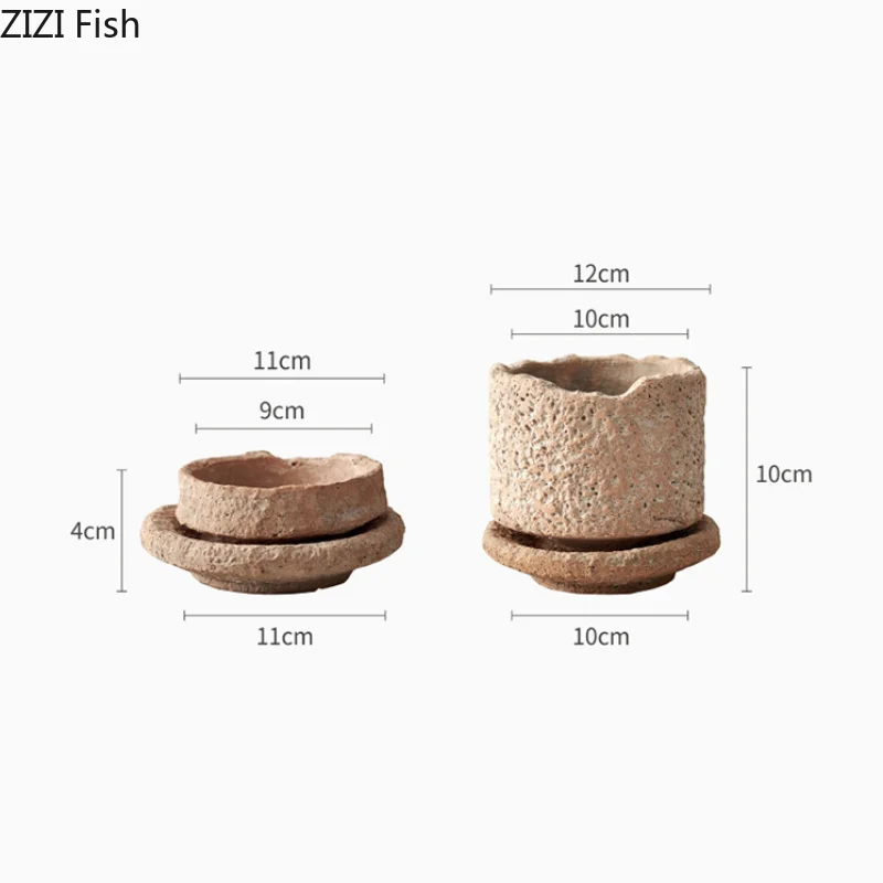 Ceramiczny wazon dekoracyjny zielony