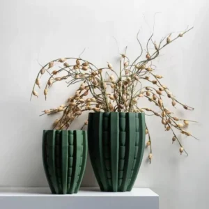 Ceramiczny wazon dekoracyjny minimalistyczny
