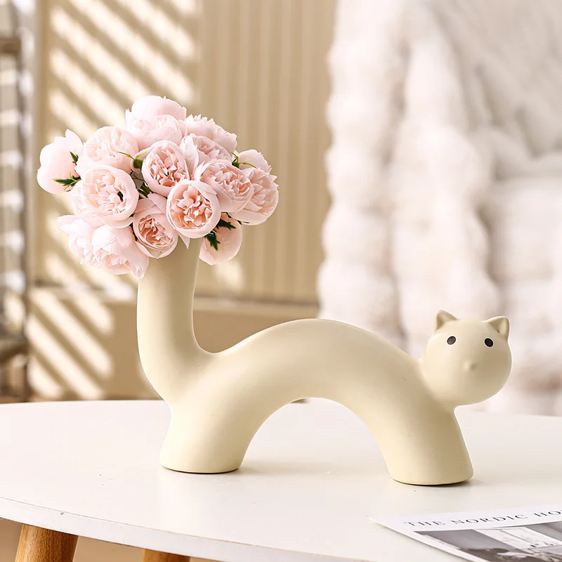 Ceramiczny wazon dekoracyjny