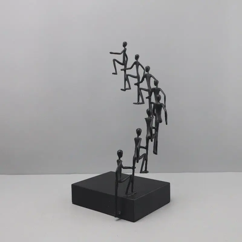 Figurka dekoracyjna metalowa