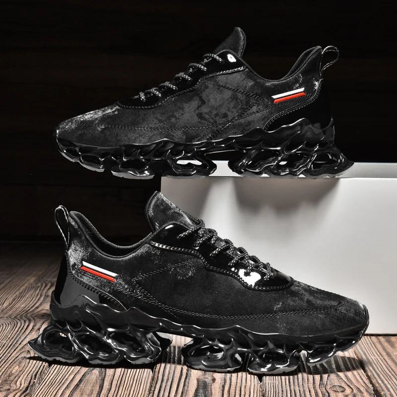 Męskie sneakersy casualowe tenisowe