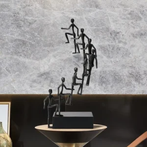Figurka dekoracyjna metalowa