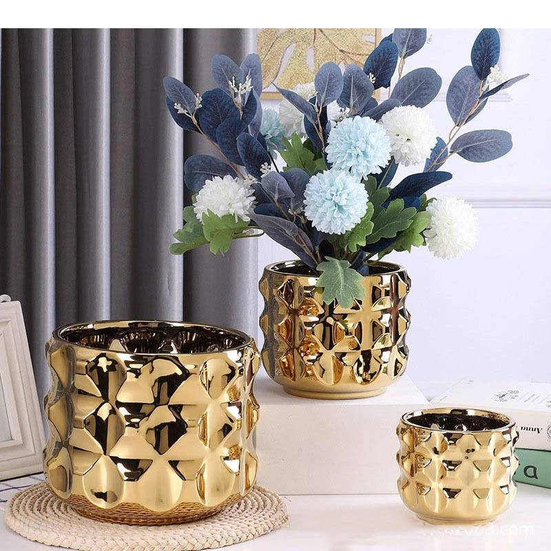Ceramiczny wazon dekoracyjny minimalistyczny, porcelanowy
