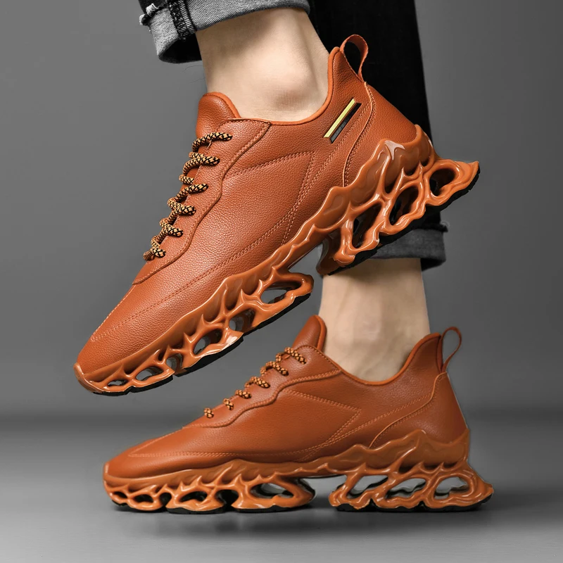 Męskie sneakersy casualowe tenisowe