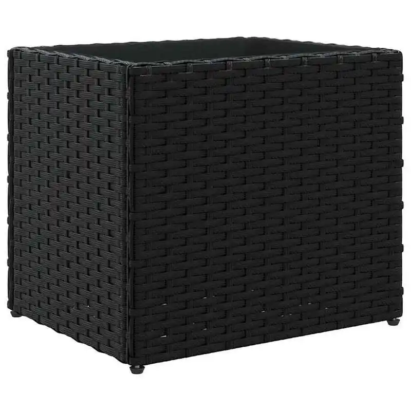 Doniczka dekoracyjna 2 szt. 32 cm rattanowa