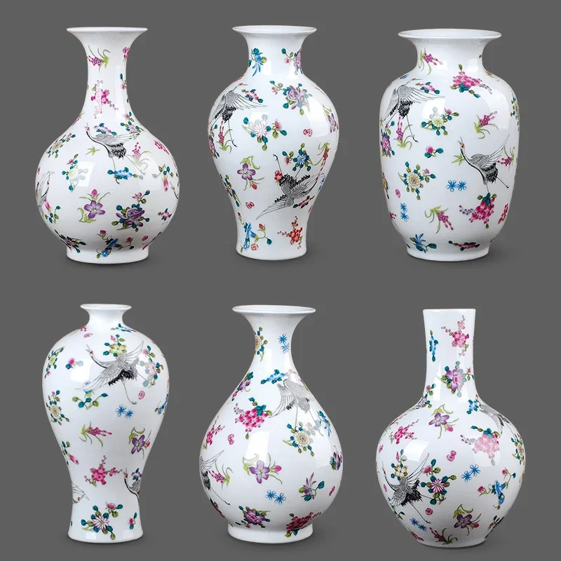 Ceramiczny wazon dekoracyjny porcelanowy, mały