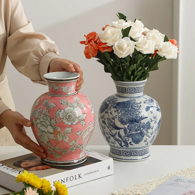 Ceramiczny wazon dekoracyjny