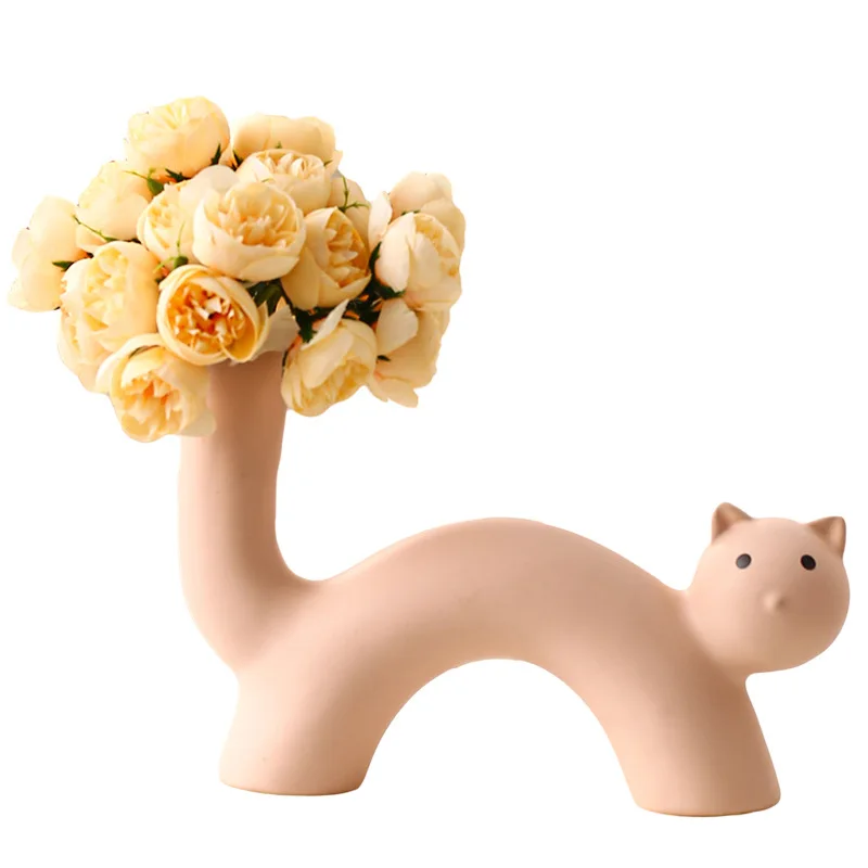 Ceramiczny wazon dekoracyjny