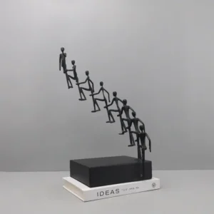 Figurka dekoracyjna metalowa