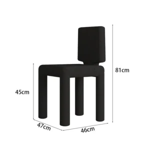 Krzesło do jadalni minimalistyczne nordyckie
