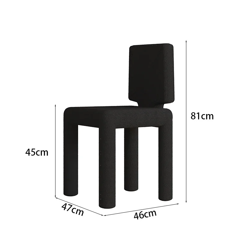 Krzesło do jadalni minimalistyczne nordyckie