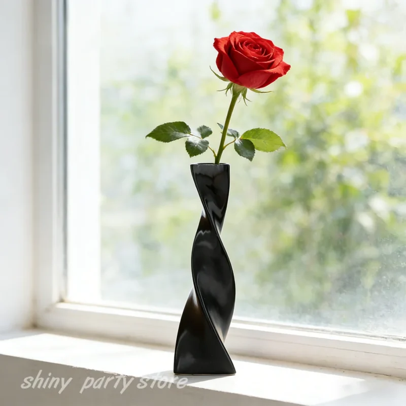 Ceramiczny wazon dekoracyjny 3 szt. w kształcie kosmity