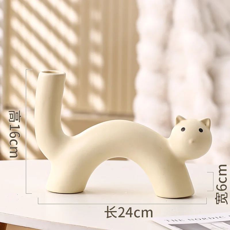 Ceramiczny wazon dekoracyjny