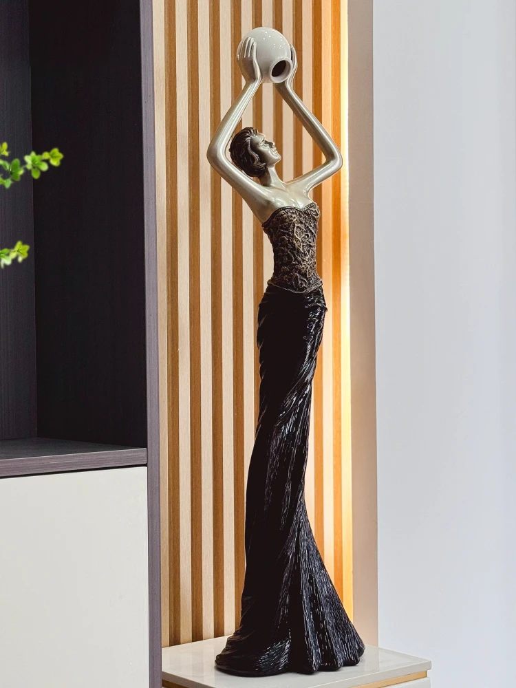 Figurka dekoracyjna 84 cm z żywicy