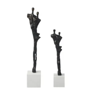 Figurka dekoracyjna metalowa