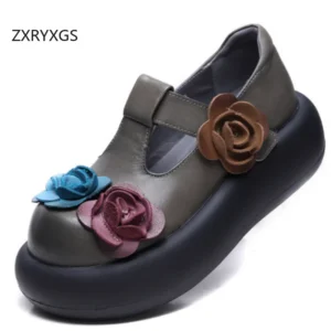 Damskie buty podwyższające na koturnie