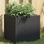 Doniczka dekoracyjna 2 szt. 32 cm rattanowa