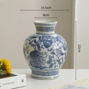 Ceramiczny wazon dekoracyjny