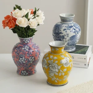 Ceramiczny wazon dekoracyjny