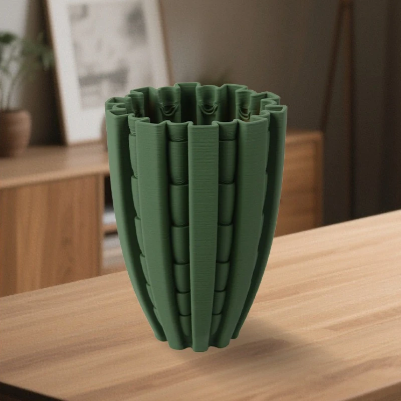 Ceramiczny wazon dekoracyjny minimalistyczny