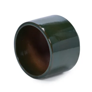 Ceramiczna doniczka dekoracyjna okrągła ogrodowa