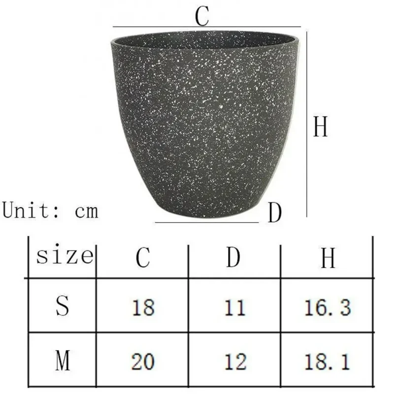 Doniczka dekoracyjna ogrodowa ceramiczna