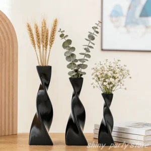 Ceramiczny wazon dekoracyjny 3 szt. w kształcie kosmity