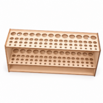 Drewniany organizer na 67 pędzli i przybory 25 cm