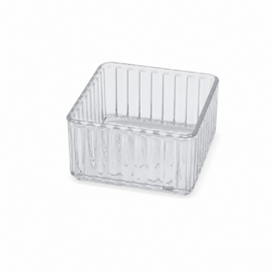Mały organizer akrylowy do szuflady 8 × 8 × 4,5 cm