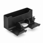Ścienny organizer na suszarkę i akcesoria czarny 16,5 cm