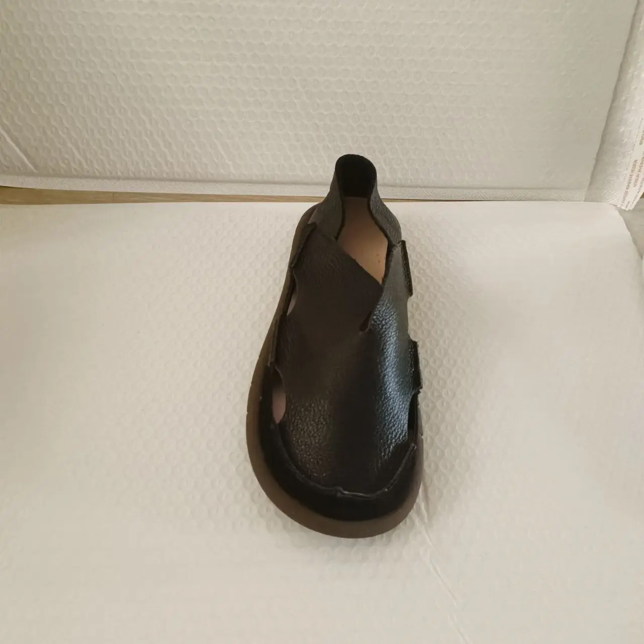 Koznoy 2cm Sandały Ethnic Sewing Natural Genuine Leather Summer Soft Soled Comfy Women Slip on Oxford Loafer Flats Slipper Shoes